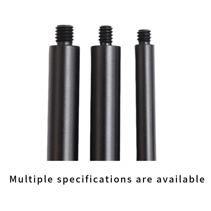 24mm/44mm/70mm/94mm Extension Rod 1/4" Female Bottom 1/4" Male Top Poles Tripods Extenders for Tripods, Motorcycle Stand