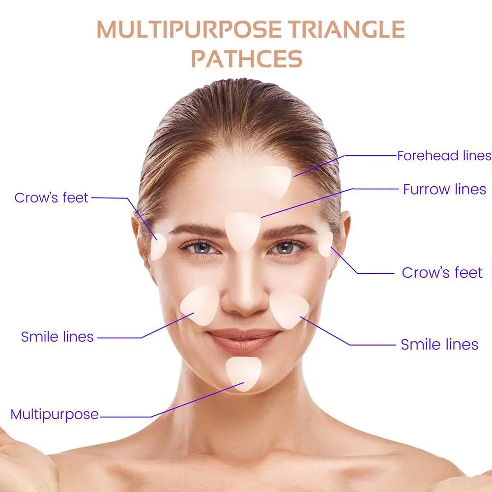 90pcs Anti-Wrinkle Patches For Frownies Patches Anti-Wrinkle Smile Lines Face Sticker Face Lift Tape Lifting For Women Forehead