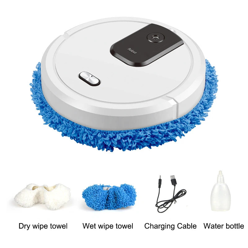 NEW USB Sweeping Robot Vacuum Cleaner Mopping 3 In 1 Smart Wireless Dragging Cleaning Sweep Floor For Home Office Clean