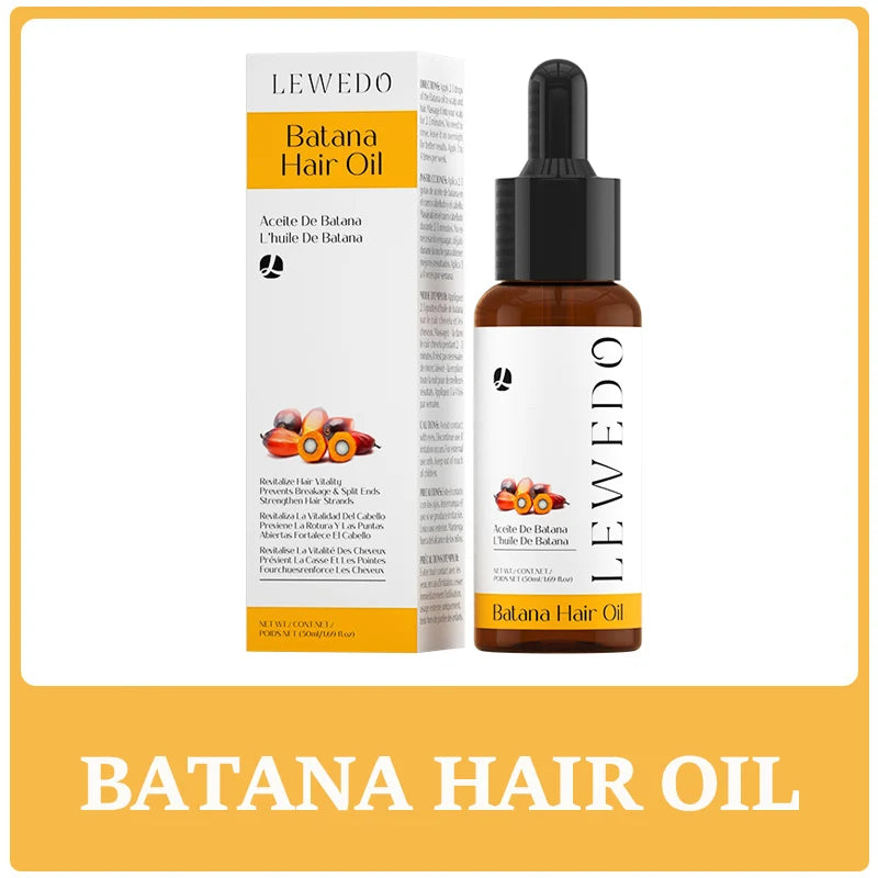 Hair Growth Oil Kit Organic Batana Oil for Hair Growth 100% Pure Hair Strengthening Oil Anti Hair Loss Essence Oil Hair Care