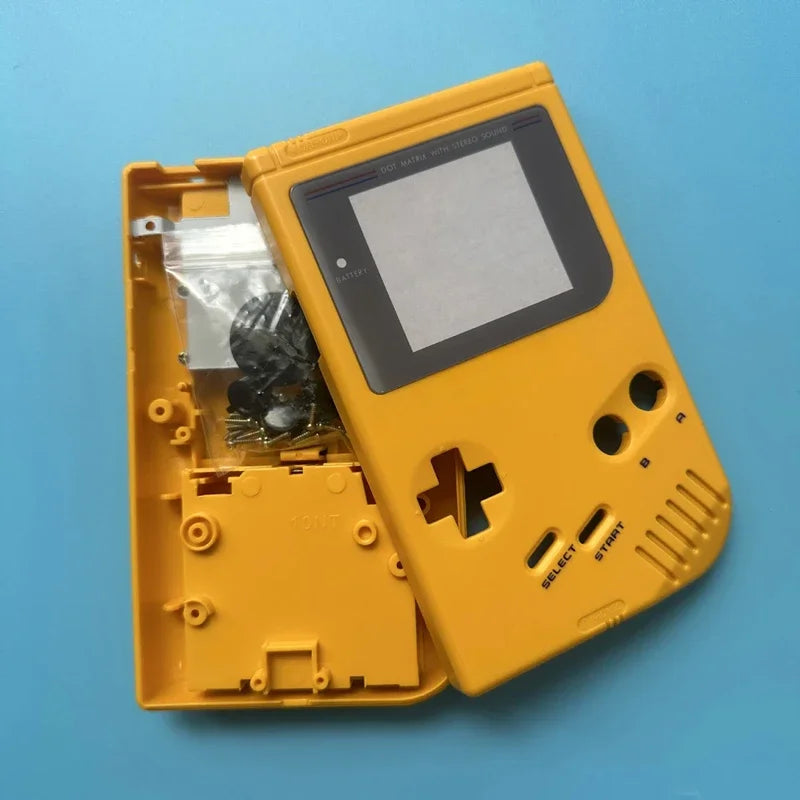 For Gameboy Classic GB DMG Shell Replacement Kit High Quality Console Housing With Buttons Conductive Pads Screws Accessories
