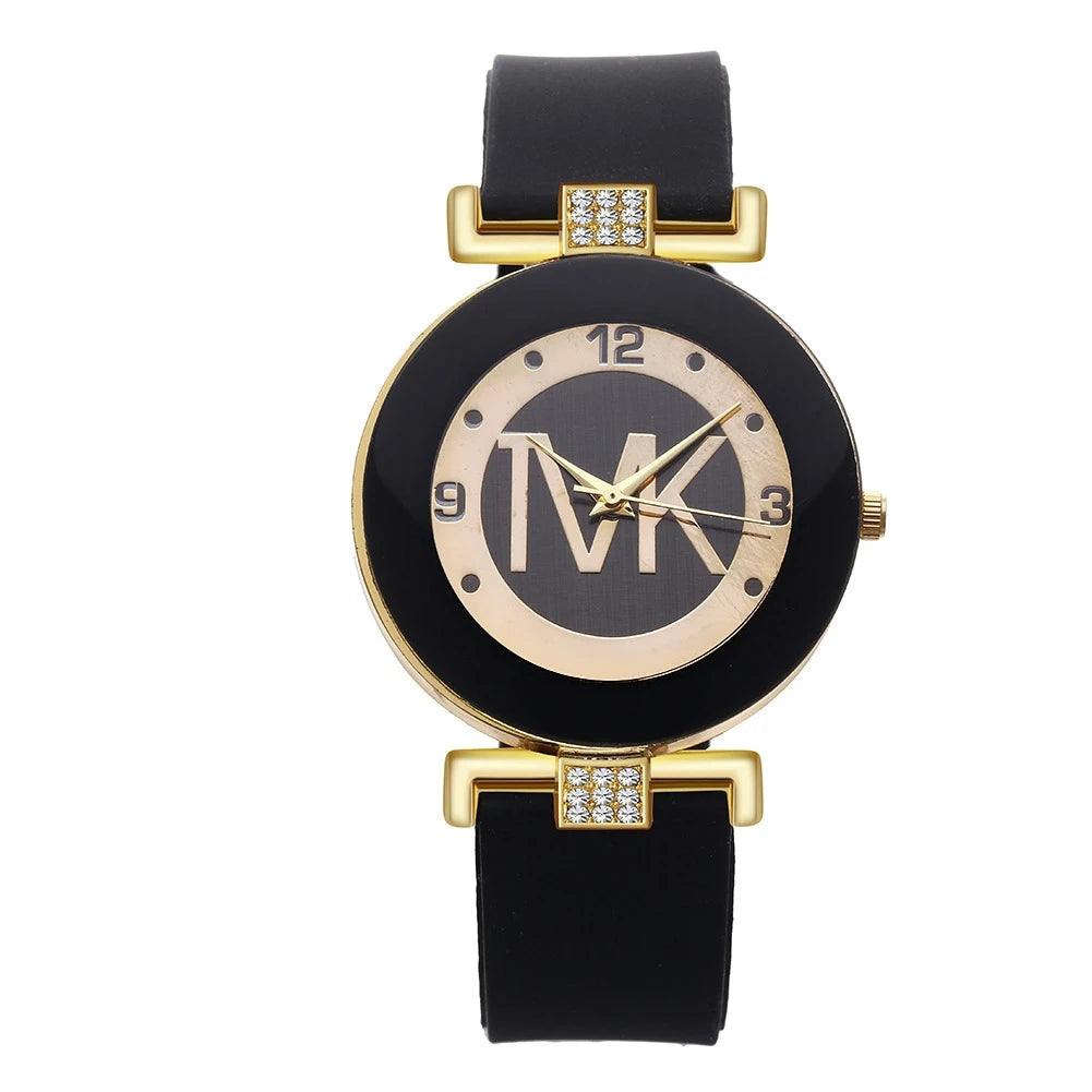 Luxury Watch For Women Silicone Diamond Waterproof Quartz Wristwatches Ladies Sports Montre Femme Zegarek Damski Gift Clock Men