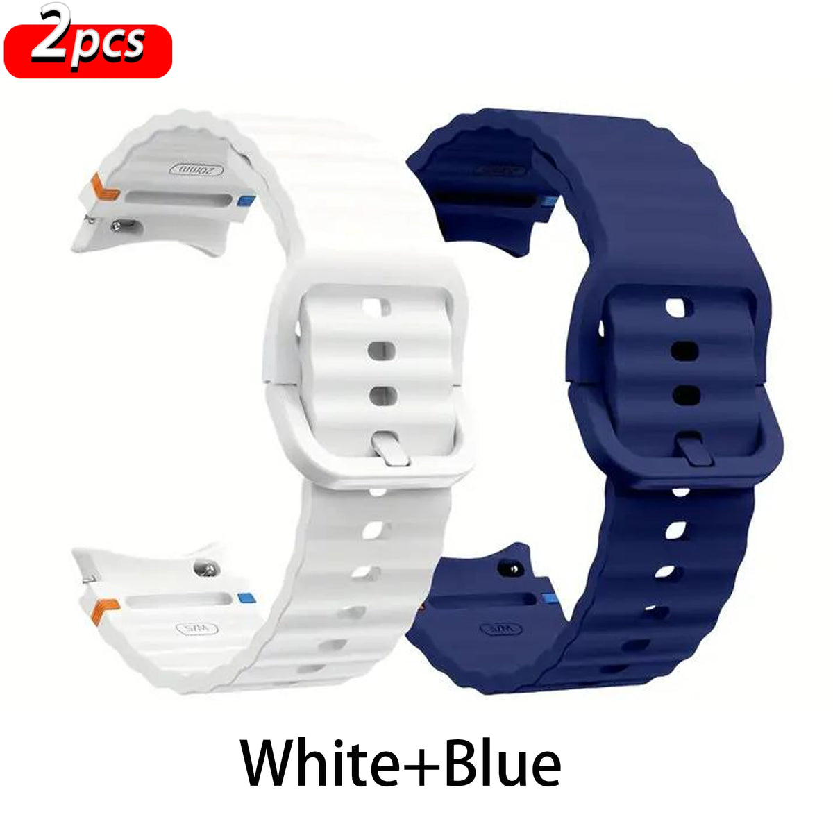 Official Straps for Samsung Galaxy watch 7/FE/5 Pro/6/4 classic 44mm 40mm Sport Silicone belt bracelet correa Galaxy watch7 Band