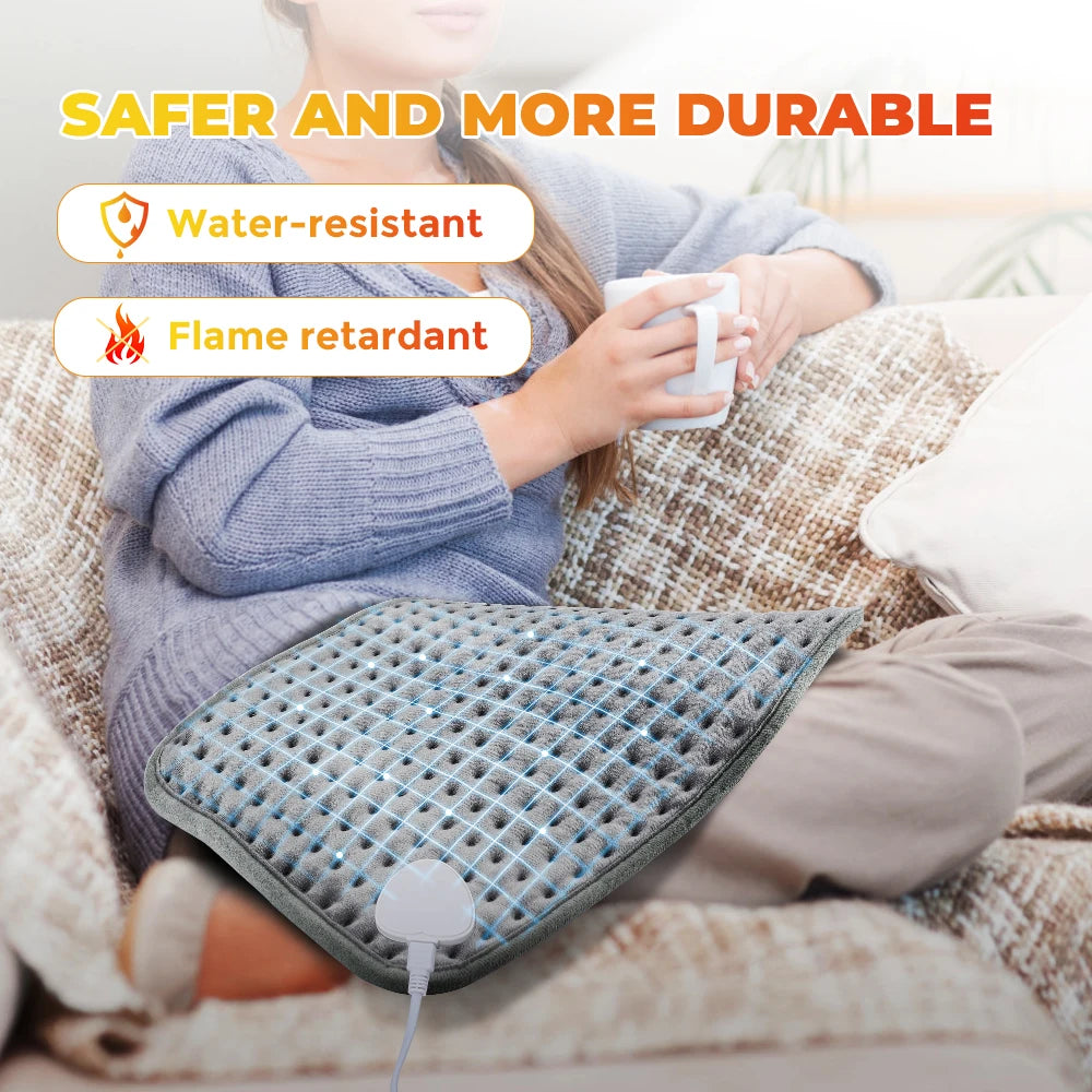 58x29CM Heating Pad 9 Level 4 Mode Timing Heating Blanket Warm Keeping Legs Abdomen Hands Body Warmer Heating Mat