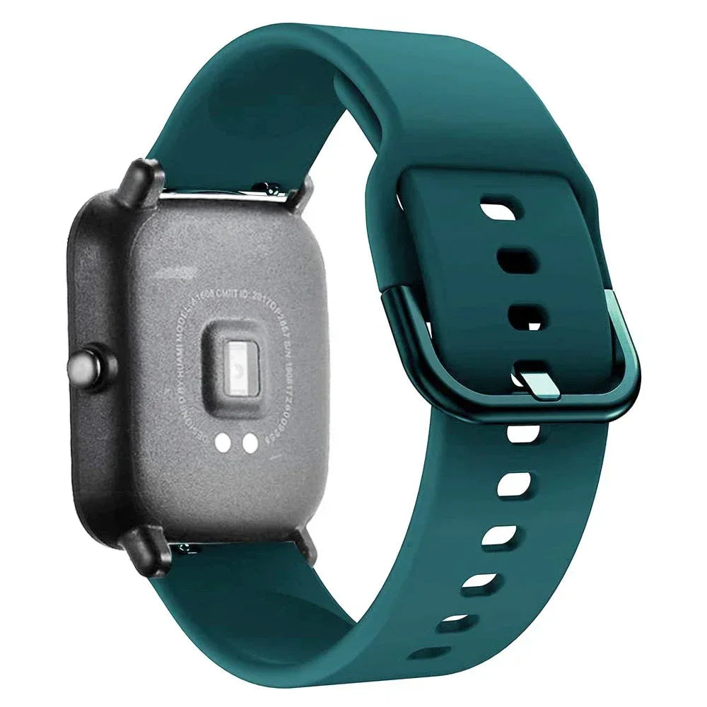 Silicone Strap For Amazfit GTS 4/2e/3/2 GTS2 Mini/GTR 4/3/Pro/2/2e Sport Bracelet Huawei watch Gt 5-4-2e-3-3 pro 20mm 22mm Bands