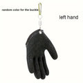 Fishing Catching Gloves Magnet Release Anti-slip Waterproof Fishing Gloves