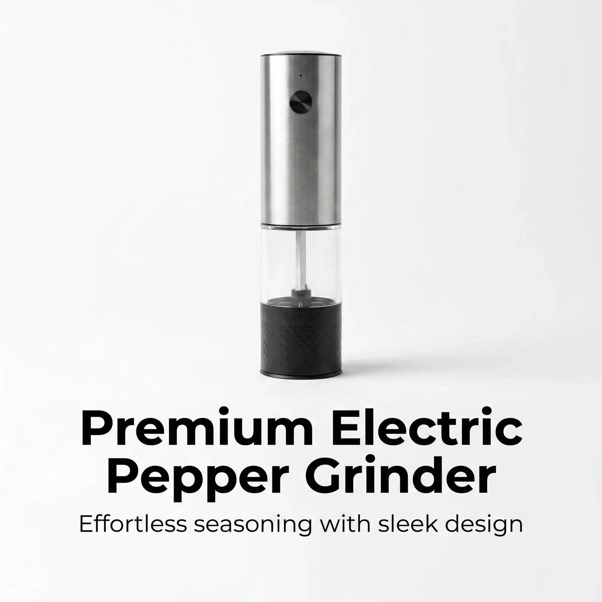 1pc/2pcs MINI USB Rechargeable Automatic Pepper Grinder Adjustable Coarseness Salt And Pepper Mill for Kitchen Spice Grinder