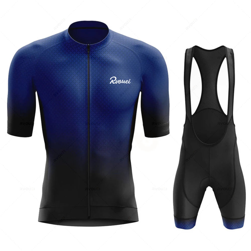 Cycling Jersey 2026 Pro Team Rvouei Men Bicicleta Set Racing Bicycle Clothing Suit Breathable Mountain Bike Clothes Sportwears