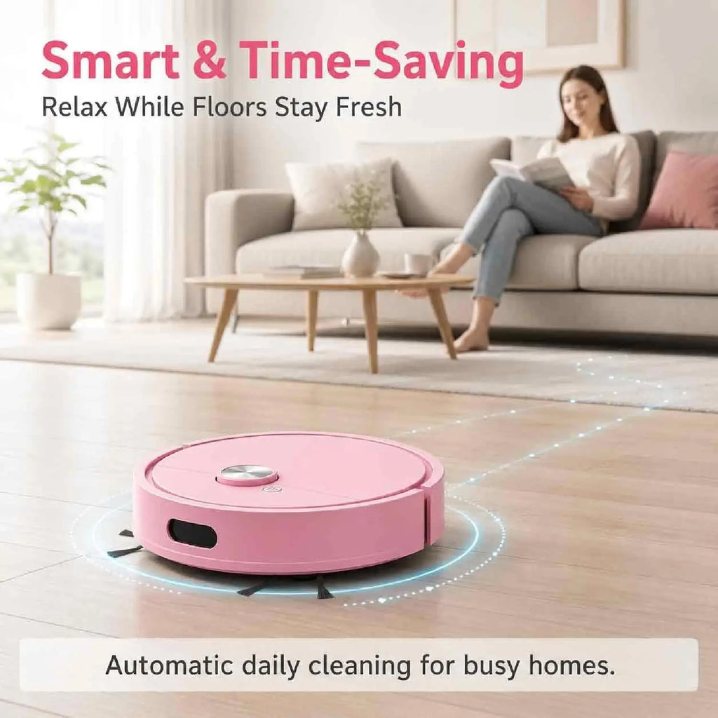 3 in 1 Sweeping Robot Vacuum Cleaner Mopping Smart Home USB Rechargeable Vacuum Mop Robot Sweep Floor Robot for Home Office