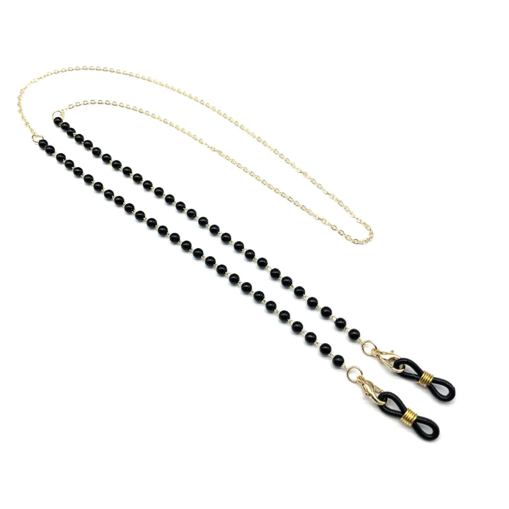 2 PCS New Glasses Chain Pearl Glasses Chain Anti Lost Mask Chain Glasses