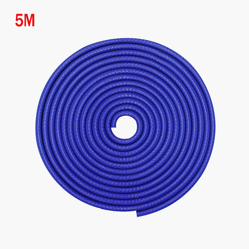 5/10M Car Door Protector Edge Scratch Strip Guard Trim Universal Car Door Anti Collision Protection With Steel Carstyling
