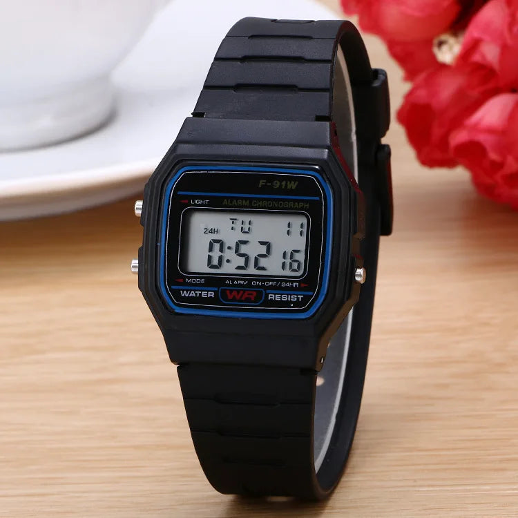 Sports Rose Gold Children Watches for Women Electronic Digital Display Retro Style Alarm Clock Men's Relogio Masculin Reloj