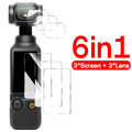 9H HD Tempered Glass for DJI OSMO Pocket 4/3 Full Screen Protector For DJI Pocket 4 Gimbal Camera Lens Protect Glass Accessories