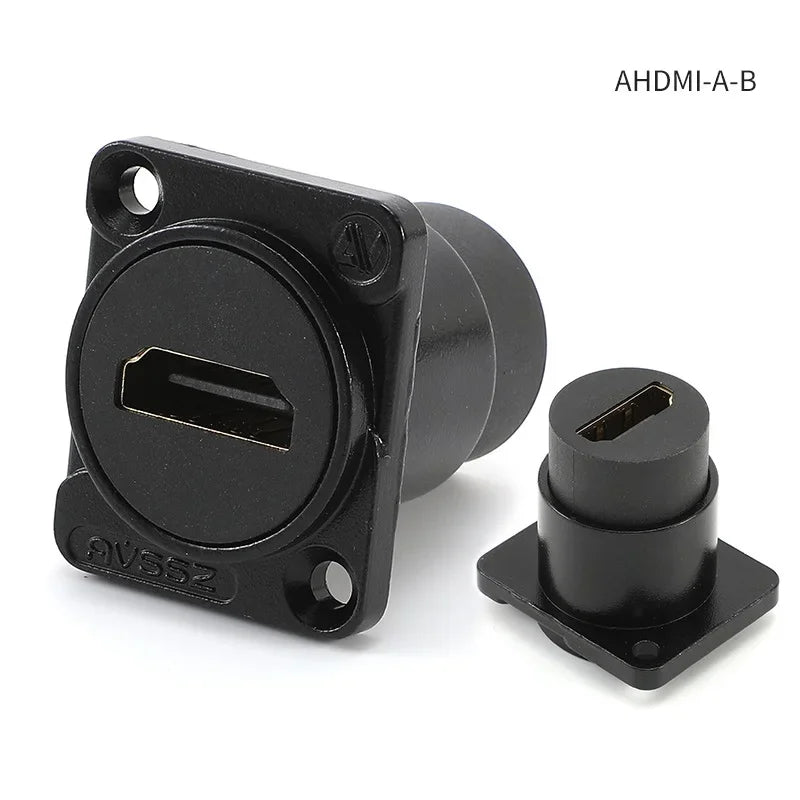D-type Multifunctional Data Module 86 Panel audio video socket XLR VGA BNC RJ45 RJ11 Jack 3.5/6.35 RCA USB3.0 TypeC Connector