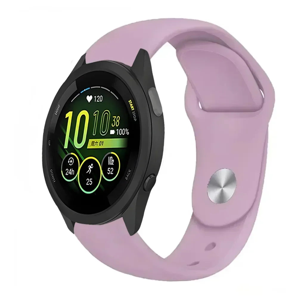 18mm 20mm 22mm Silicone Strap for Gramin Venu 3 3S 2 Active 5 Vivoactive 5 Bracelet Garmin Forerunner 165 55 965 265 265S Correa