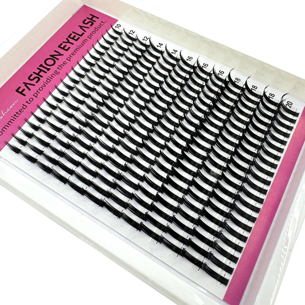 New Spikes Lashes 10-20mm Mix Extension Premade Individual Lashes Cluster Eyelashes Wispy Lashes Clusters Volume Manga Eyelashes