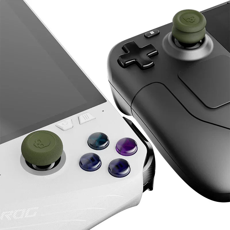 Skull & Co. Joystick Cap Thumb Grip Set FPS CQC Thumbstick Cover for Steam Deck ROG Ally