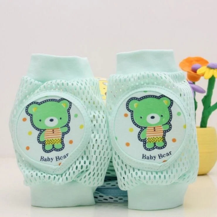 Baby Accessories Knee Pads Safety Bear Girl Boy Kids Crawling Gaiter Toddlers Slip Protector Infant Animal Cushion Brace Car