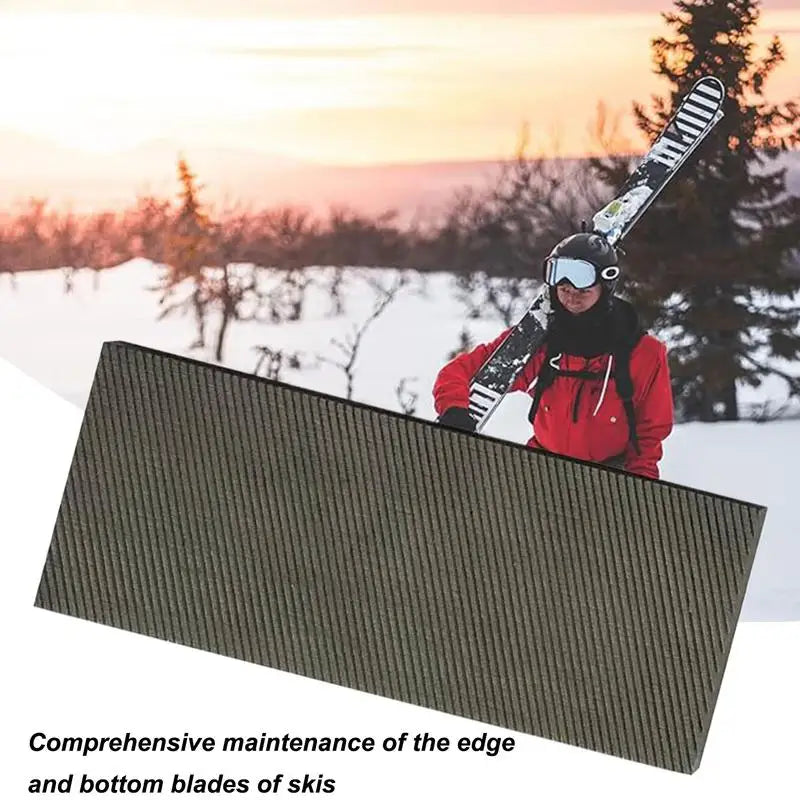 Snowboard Edge Bevel Tuning Kit Side Edge Ski Angle Tool Ski Board Edge Sharpener 11 Tooth Design Snowboard Trimming File