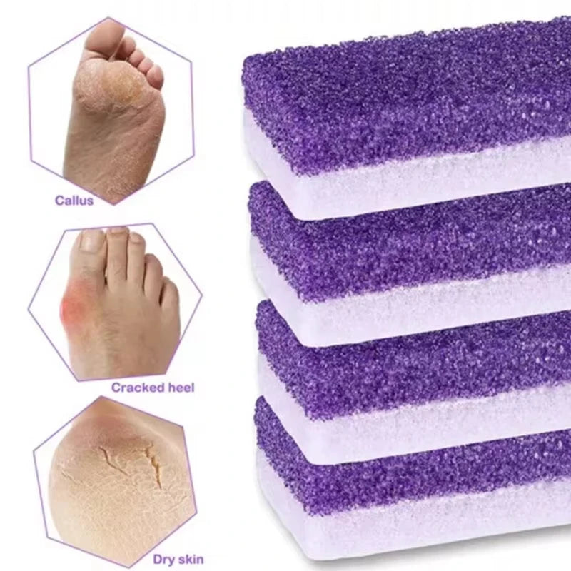 2-in-1 Pumice Stone And Foot Scrubber Callus Remover Hard Skin Dead Skin Removal for Feet Heels Hands And Body
