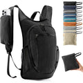 Compact Lightweight Day Hiking Backpack Foldable with Storage Pouch, Great for Short Outdoor Escapes