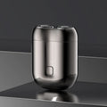 New Double-headed Mini Magnetic Shaver Type-c Charging Silent Washable Electric Shaver Portable Men Women Electric Razor