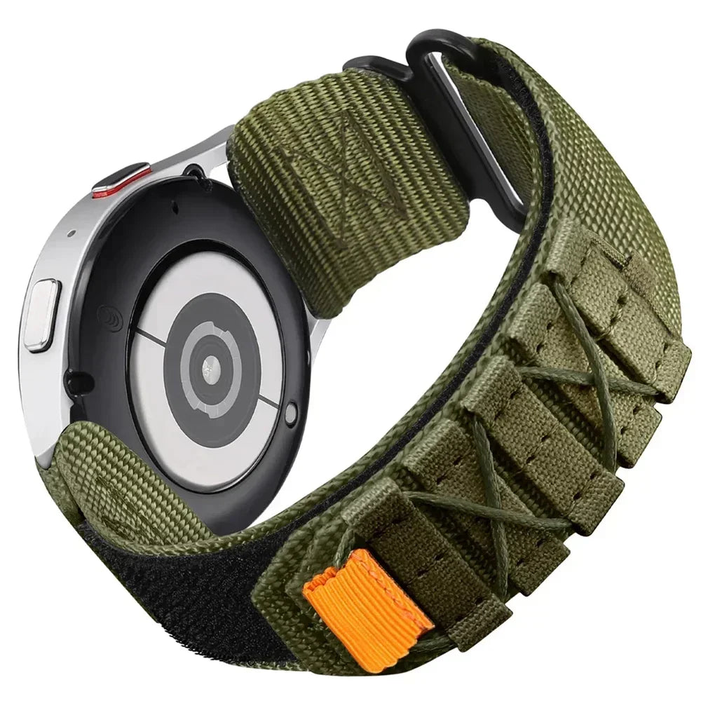 20mm 22mm Nylon Strap for Samsung Galaxy Watch 5 Pro Watchband for Galaxy Watch 7 6 40 44mm Watch 4 42 46mm ReplacementWristband