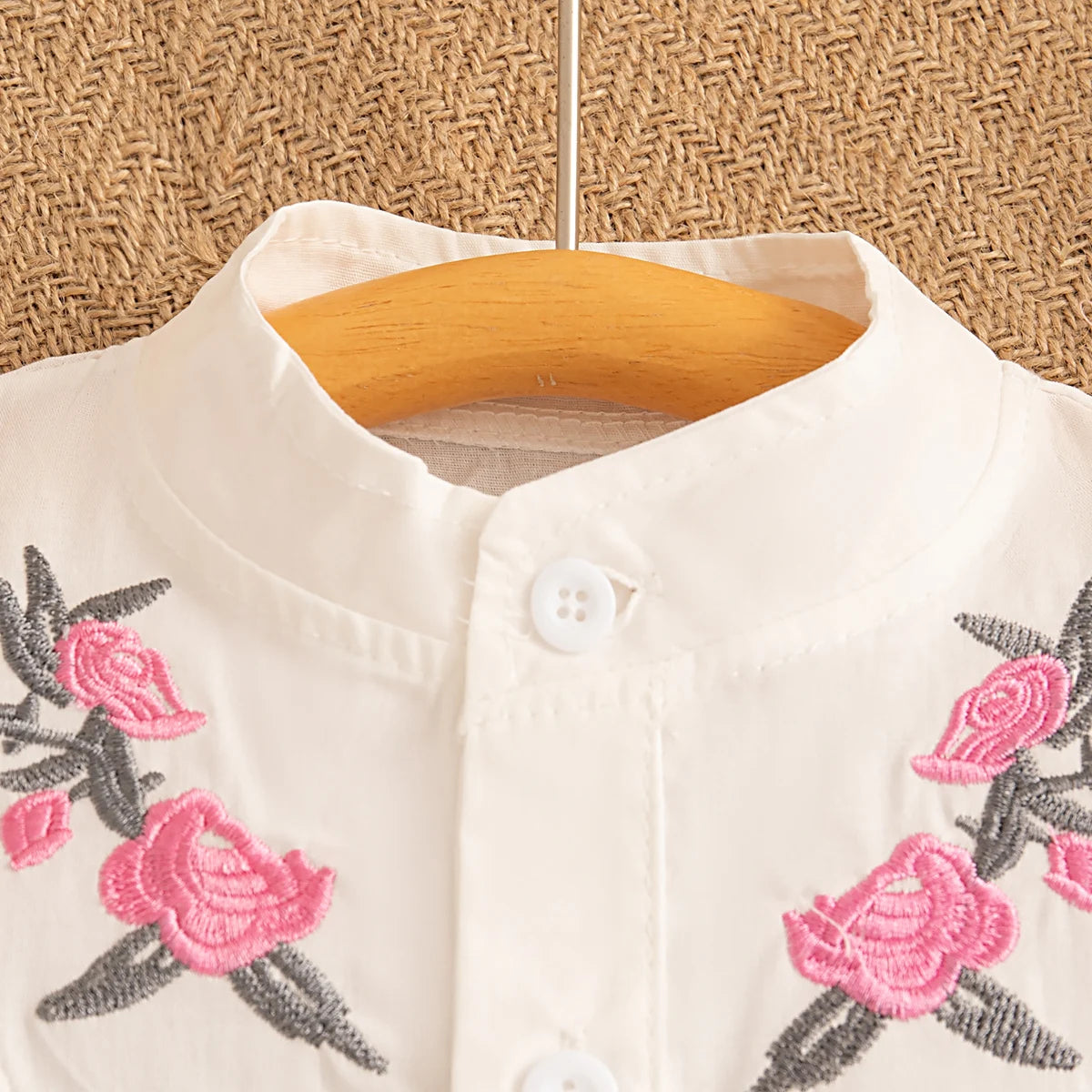 2Pc/Set Baby Set Summer Cotton Flower Embroidery Sleeveless Top Solid Color Shorts Baby Outfit Set Cartoon Beach Girl Clothing