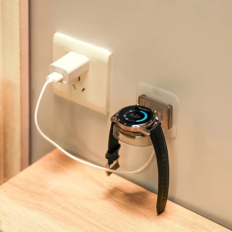 Wall-Mounted Watch Charging Stand Multi-Functional Watch Holder Placement & Storage Rack for Home Organization