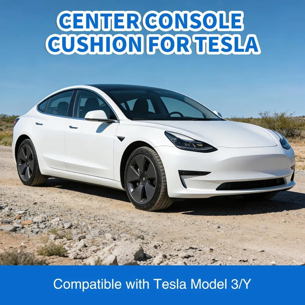 Nilight Center Console Cover Pad for Tesla Model 3 Tesla Model Y Accessories Armrest Cover for Car Middle Console Cushion Cover