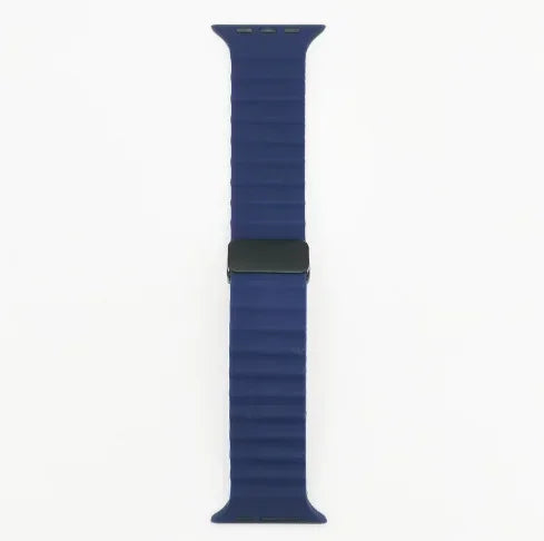 Silicone Strap For Apple watch band 49mm 45  44 40  41 38 42mm magnetic buckle bracelet iWatch Ultra series 7 6 3 se 8 9 Ultra 2