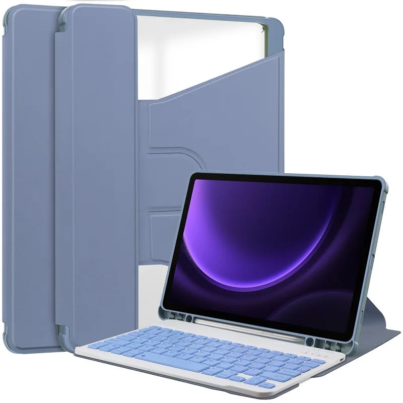 Smart Cover for Lenovo Tab M11 TB-330FU TB-331FC Case Xiaoxin Pad 2024 11 inch Wireless Keyboard funda withe pencil Holder Stand