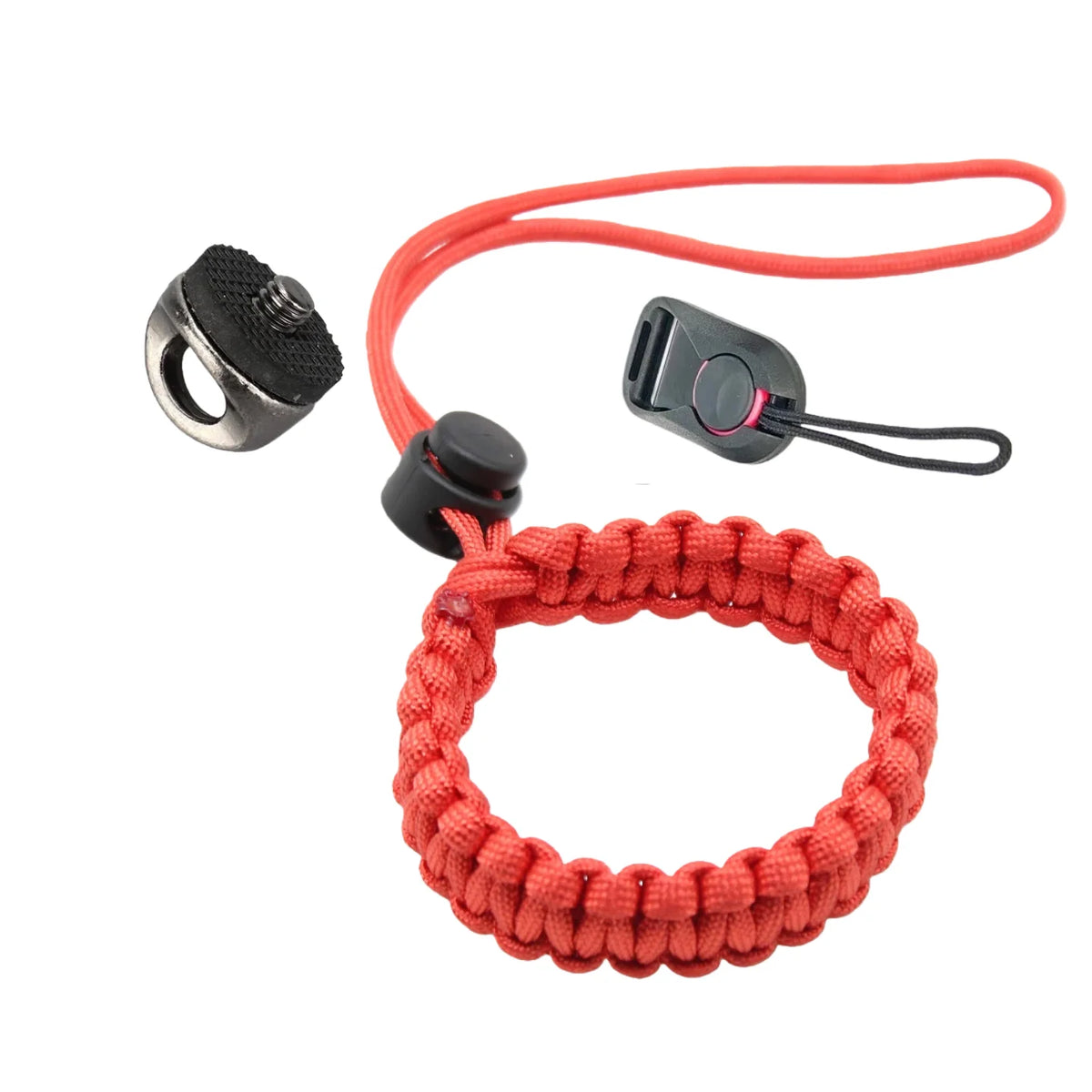 Wrist Strap Anti-Lost Weave with 1/4 Screw for DSLR GO PRO Hero 13 12 11 10 DJI OSMO Action 5 4 Insta360 X5 Accessories