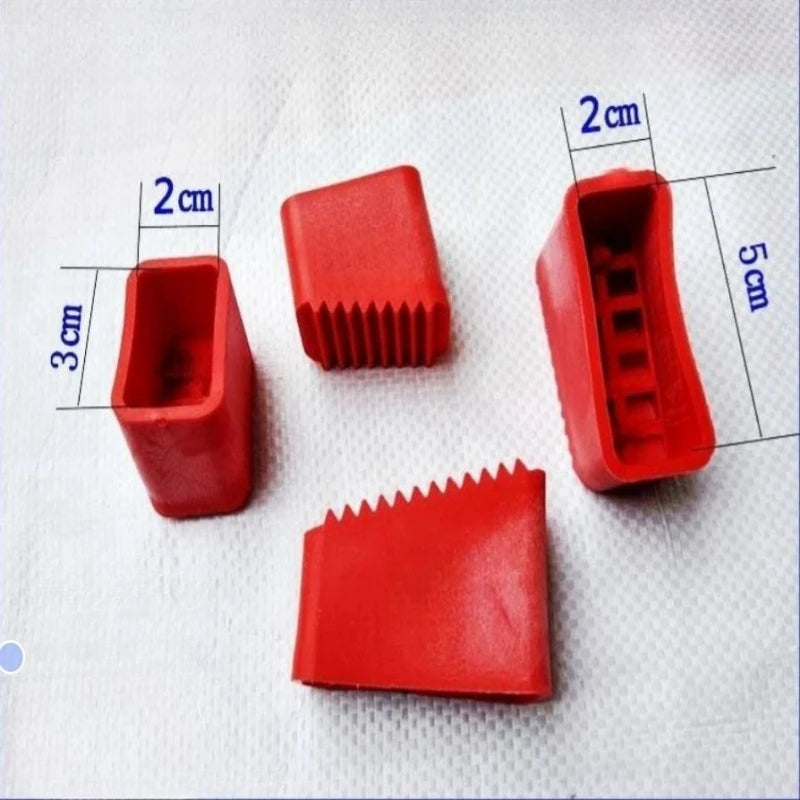 2pcs Step Ladder Folding Ladder Leg Caps Home Ladder Leg Thickening Non-slip Rubber Pads Floor Protector Pads Table Foot Dust