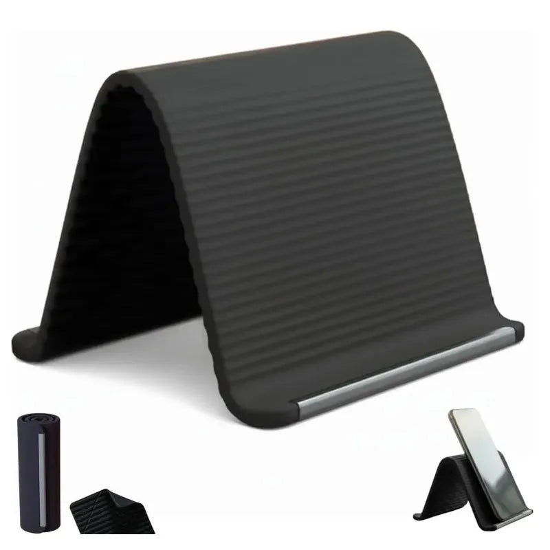Universal Desktop Holder Multi-Functional Lazy Stand for Phone Tablet Laptop Arbitrarily Foldable Creative Deformation