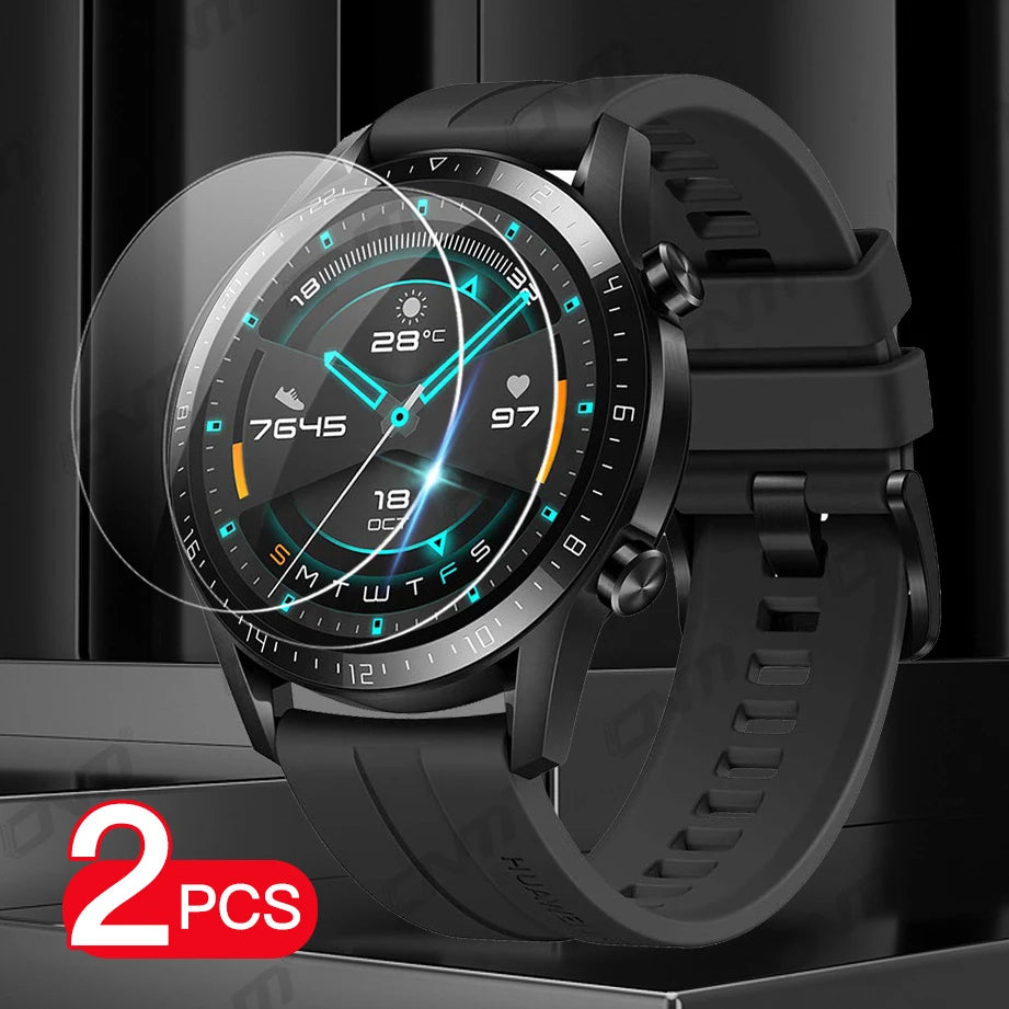 9H Premium Tempered Glass for Huawei Watch GT3 Pro GT2 46MM 43MM HD Screen Protector for Huawei GT 3 2 Runner Protective Film