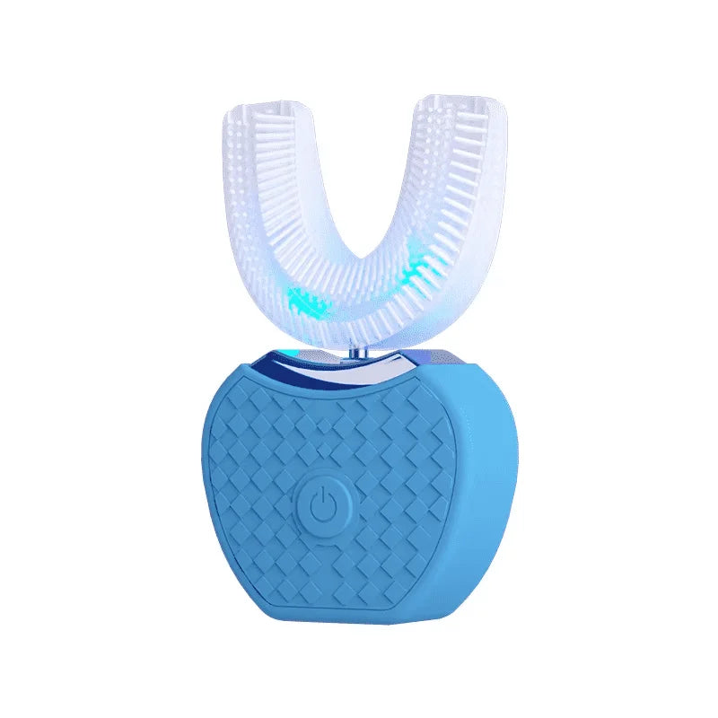 U-Shaped Ultrasonic Toothbrush With 3 Modes, 360° Ultrasonic Technology, Adult Silicone Electric Toothbrush For Automatic Teeth Whitening, Oral Care Device.