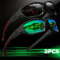 2/3PCS New Polarized Sunglasses for Men Outdoor Fashion Sports Fishing Cycling Eye Protection Sun Glasses Luxury Design Uv400