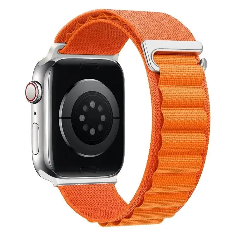 Alpine Loop Strap For Apple Watch Band 49mm 45mm 42mm 44mm 41mm 40mm 38mm Nylon Strap For IWatch Series Ultra 2/SE/9/8/10 46mm