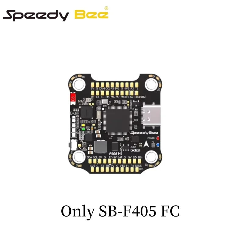 1pcs/lot NEW Speedybee F405 V4 BLS 55A BMI270 F405 V5 OX30 30x30 FC&ESC Stack 4IN1 ESC Drone Toy Accessories Flight Controller