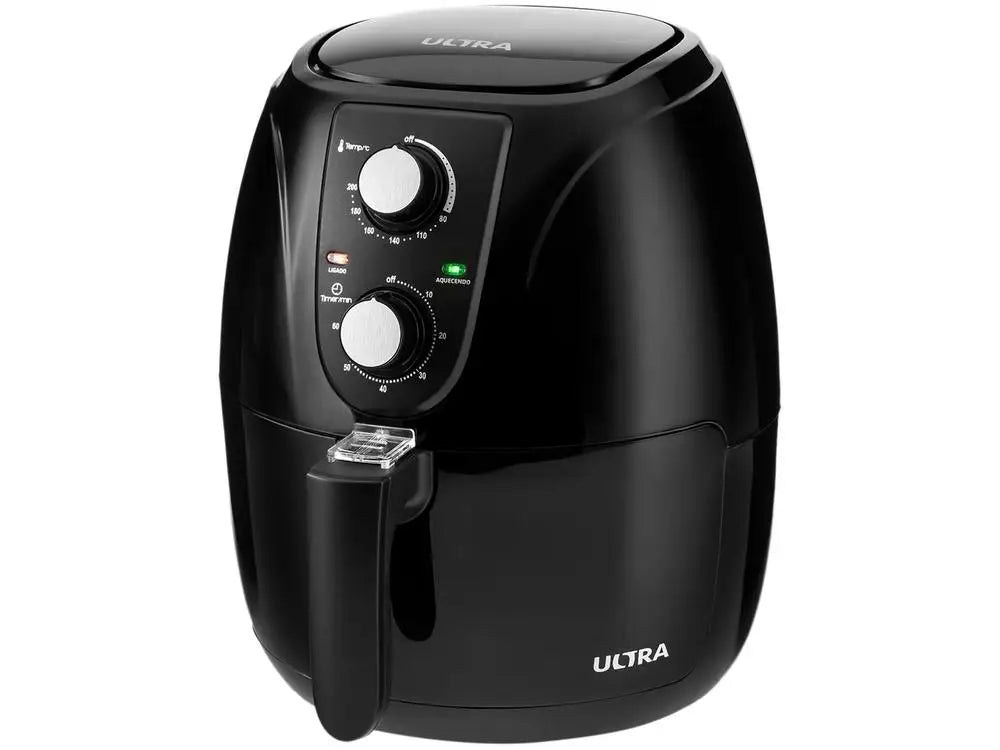 Electric Fryer Without Oil/Air Fryer Ultra Af-Ut-01 Black with Timer 3.2L - 110V