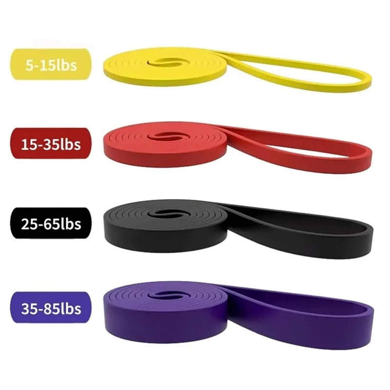 Pull Up Resistance Bands 4 Levels Heavy-Duty Exercise Bands For Muscle Training Yoga Calisthenics Fitness Workouts Unisex