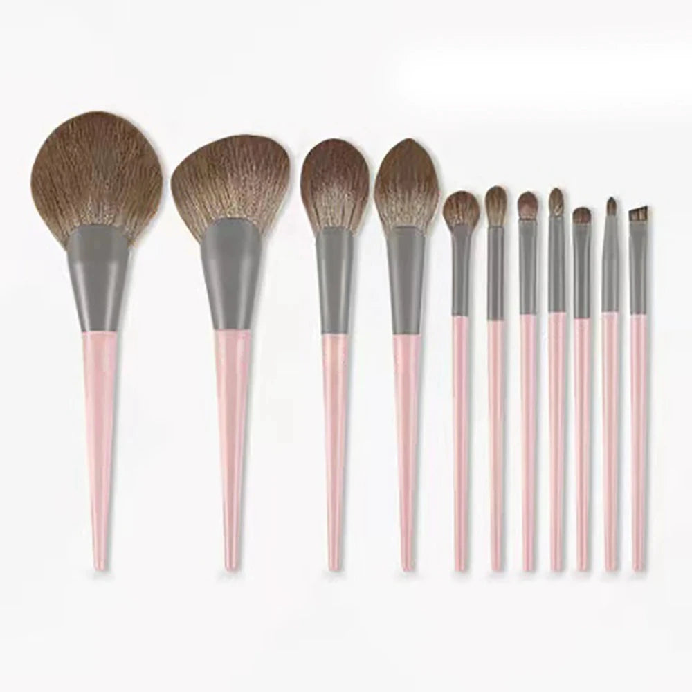 10PCS Makeup Brush Set Professional Super soft detail brush Blush Brush Foundation Concealer Eyeshadow Brush