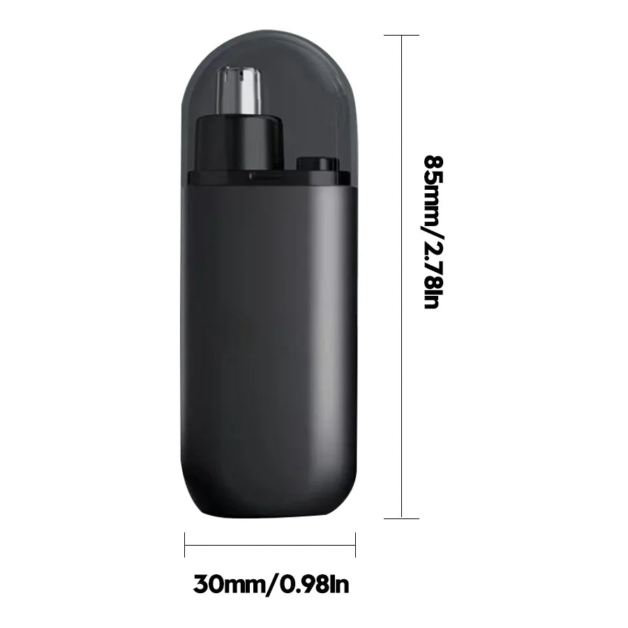 Rechargeable Nose Hair Trimmer and Facial Hair Remover for Men Nose Hair Shaver for Nasal Clearance - Portable Grooming Tool For
