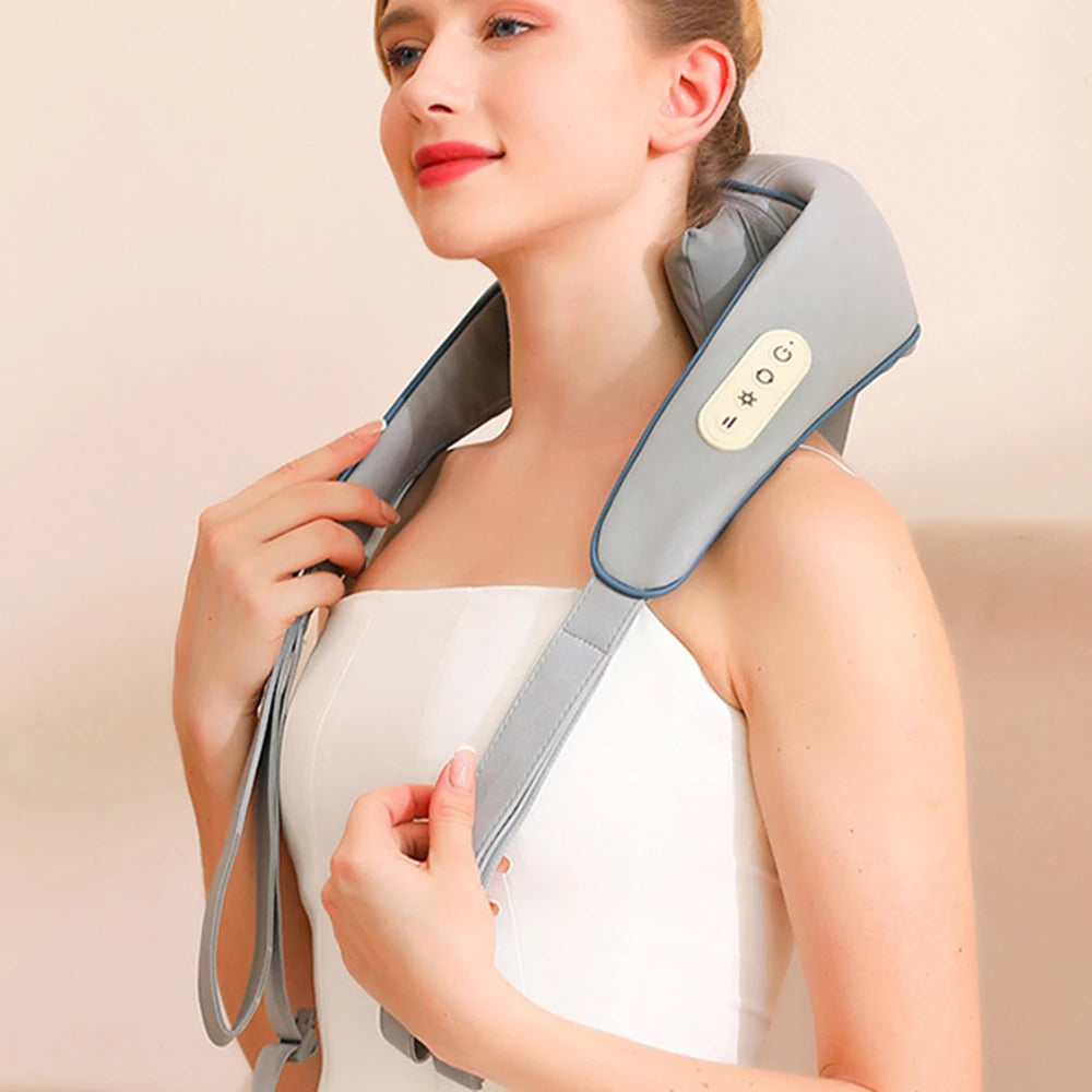 Intelligent Neck Massage Shawl Simulated Human Hand Cervical Trapezius Muscle Relaxation Shoulder & Neck Pain Relief Device