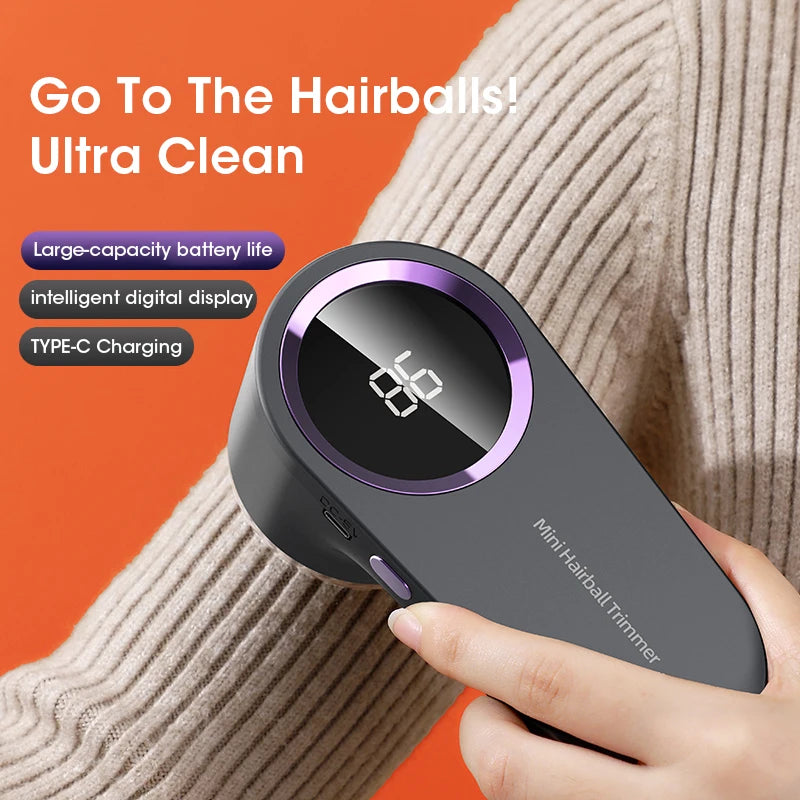 Lint Remover For Clothes Usb Rechargeable Electric Hair Ball Trimmer Fuzz Sweater Shaver Lint Removal Device