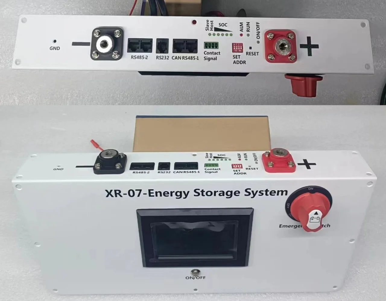 XR07 48V 280AH LiFePO4 Battery Case PowerBox Solar Home Energy Storage 16S 51.2v DIY Kit For JK BMS EVE CATL 280AH 302AH