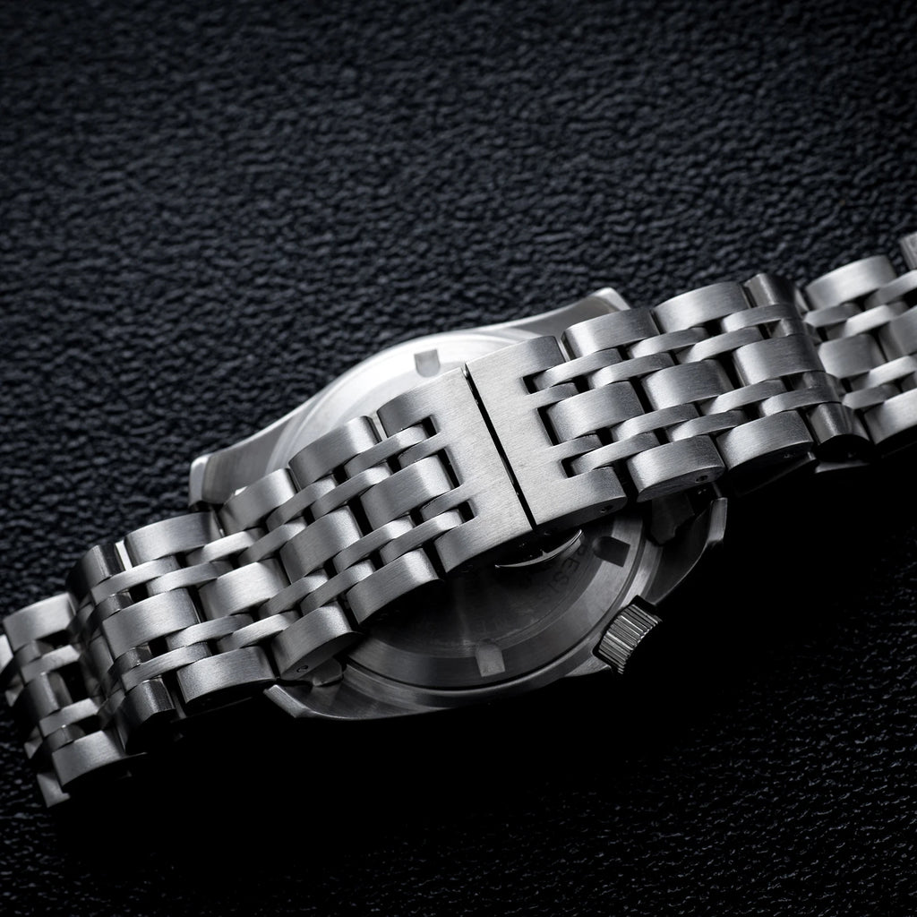 Sapphire Crystal Men Watches Japan movement waterproof 5Bar Swimming Luxury Business Stainless Steel vintage Pilot Men watch