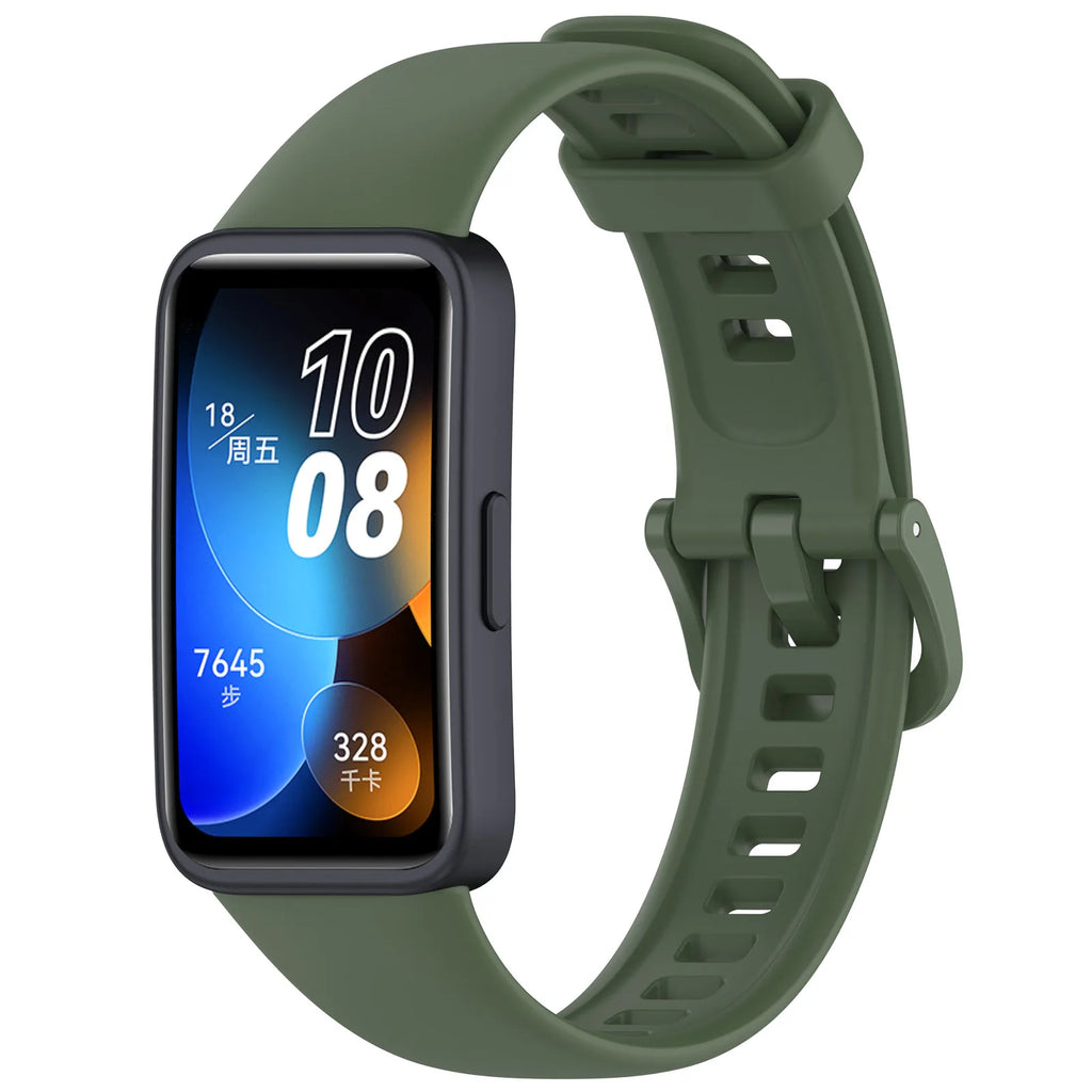 Silicone Strap For Huawei Band 8 Strap Accessories SmartWatch Replacement watchband Wristband correa bracelet for Huawei Band 8
