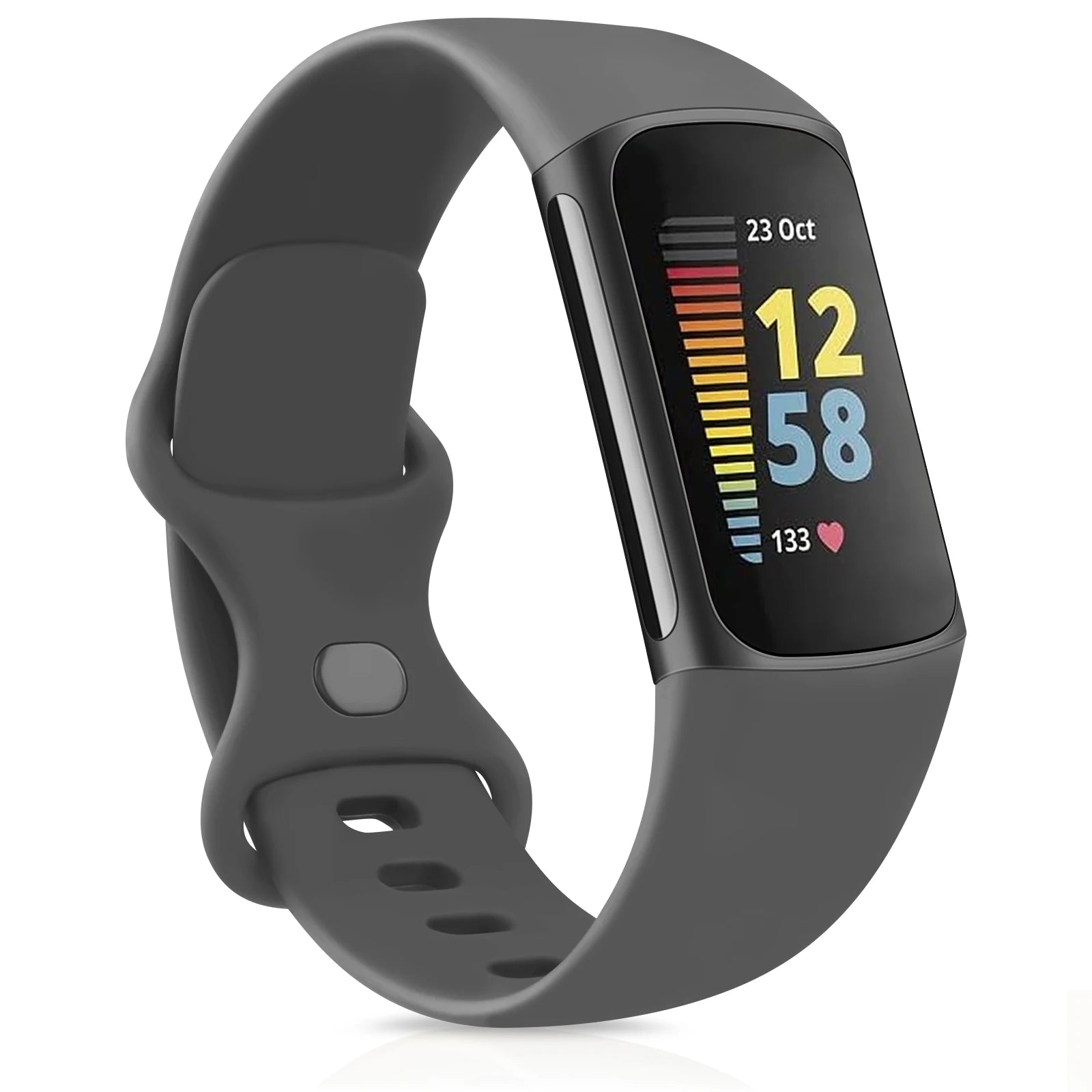 Watch Band for Fitbit Charge 5 6 Strap Wristband Replacement TPU Sport Bracelet for Fitbit Charge 5 Smartwatch Band Accessories